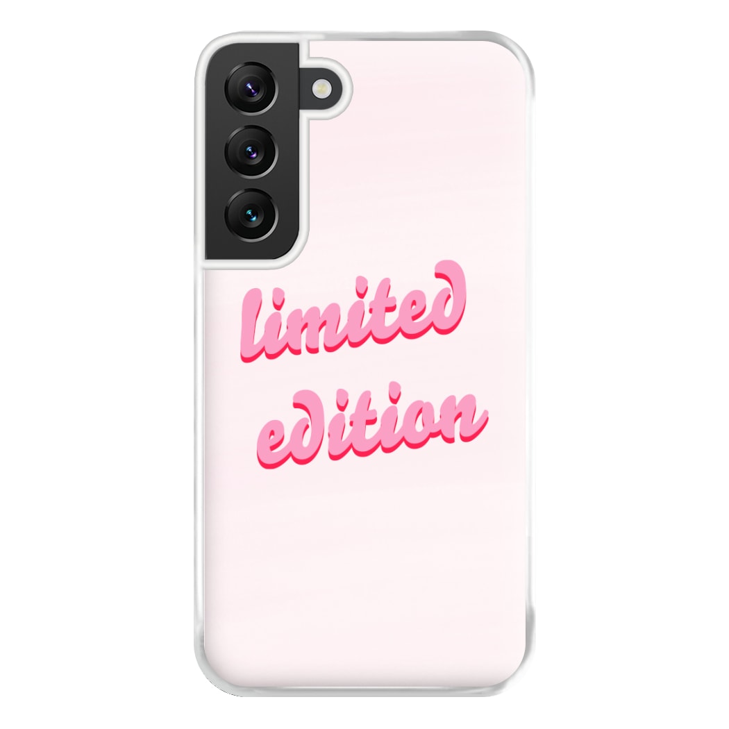 Limited Edition Quote - Sassy Quotes Phone Case for Galaxy S22 Plus