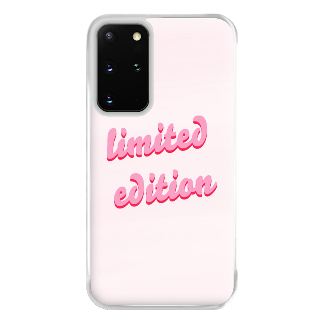 Limited Edition Quote - Sassy Quotes Phone Case for Galaxy S20 Plus