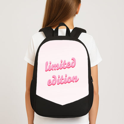 Limited Edition Quote - Sassy Quotes Large School Bag