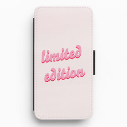Limited Edition Quote - Sassy Quotes Flip / Wallet Phone Case