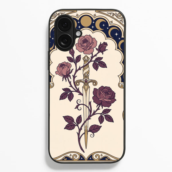 A Knife & Roses - Sarah J. Maas Phone Case - iPhone 16 / Standard