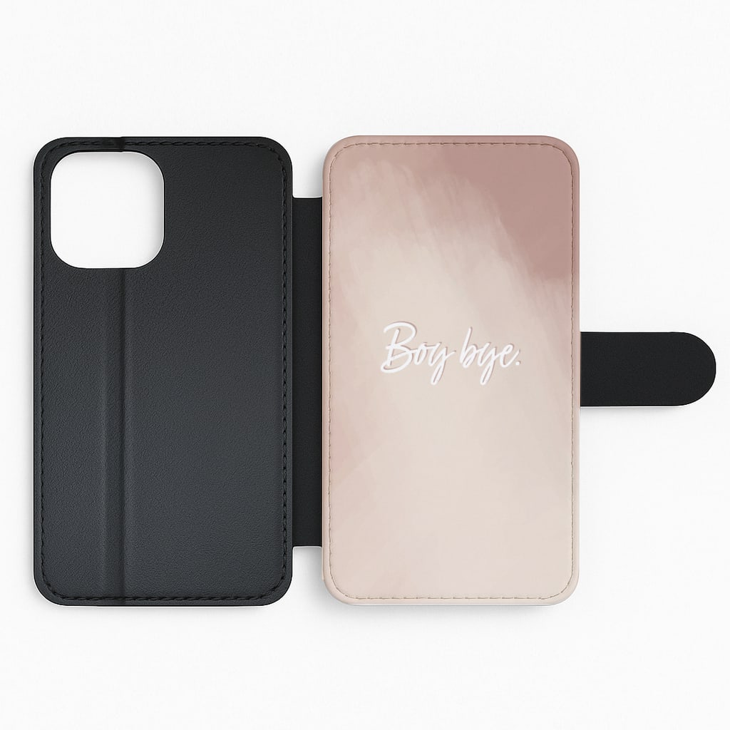 Boy Bye Flip Phone Case