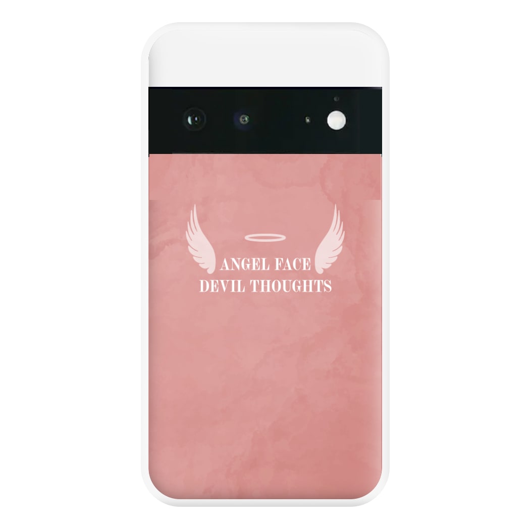 Angel Face Devil Thoughts Phone Case for Google Pixel 6a