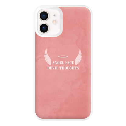 Angel Face Devil Thoughts Phone Case for iPhone 12 Mini