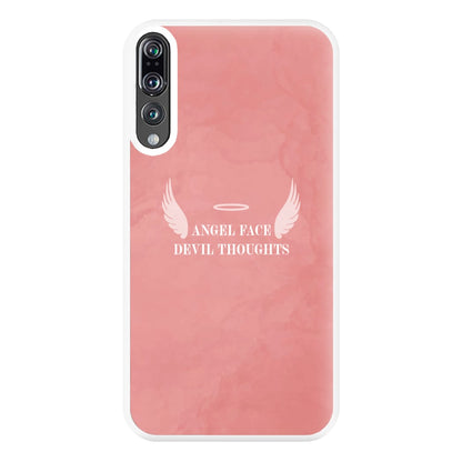 Angel Face Devil Thoughts Phone Case for Huawei P20 Pro