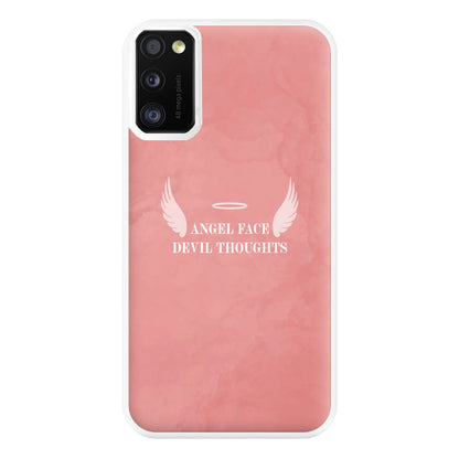 Angel Face Devil Thoughts Phone Case for Galaxy A41