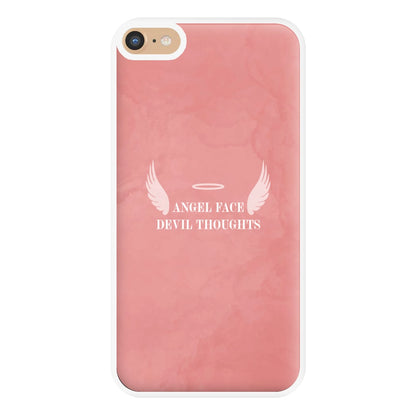 Angel Face Devil Thoughts Phone Case for iPhone 6 Plus / 7 Plus / 8 Plus