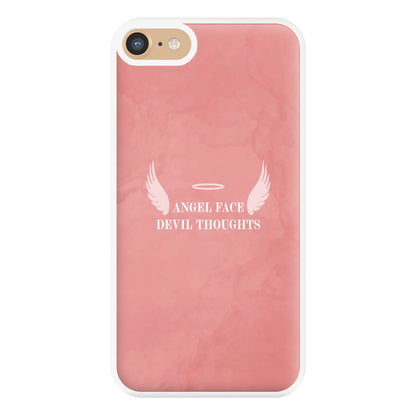 Angel Face Devil Thoughts Phone Case for iPhone 6 / 7 / 8 / SE