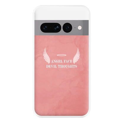 Angel Face Devil Thoughts Phone Case for Google Pixel 7 Pro