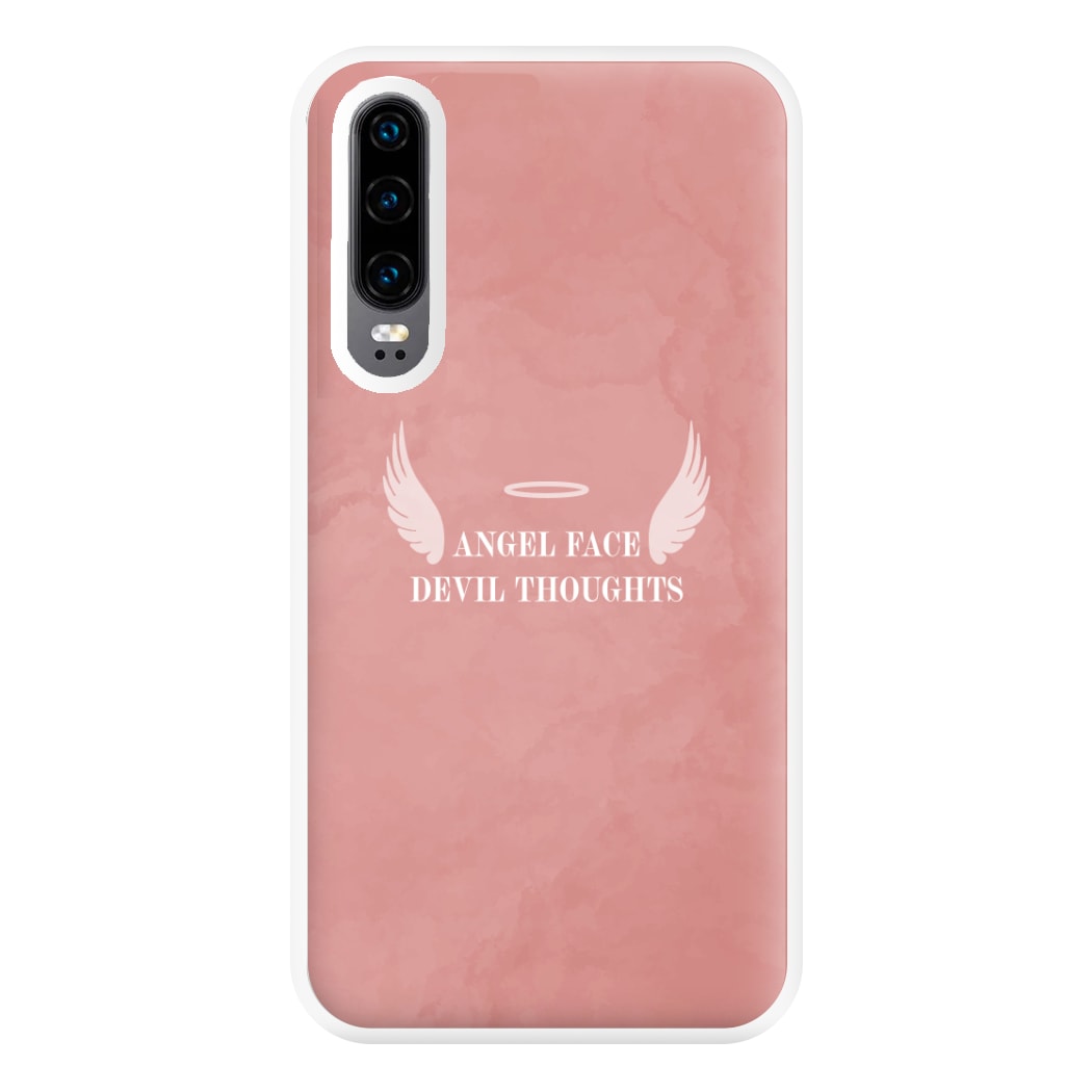 Angel Face Devil Thoughts Phone Case for Huawei P30