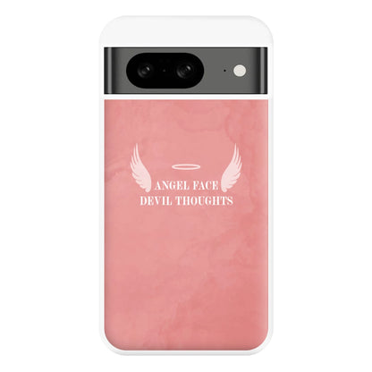 Angel Face Devil Thoughts Phone Case for Google Pixel 8