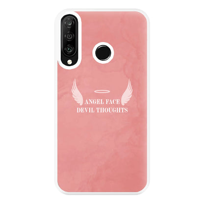 Angel Face Devil Thoughts Phone Case for Huawei P30 Lite