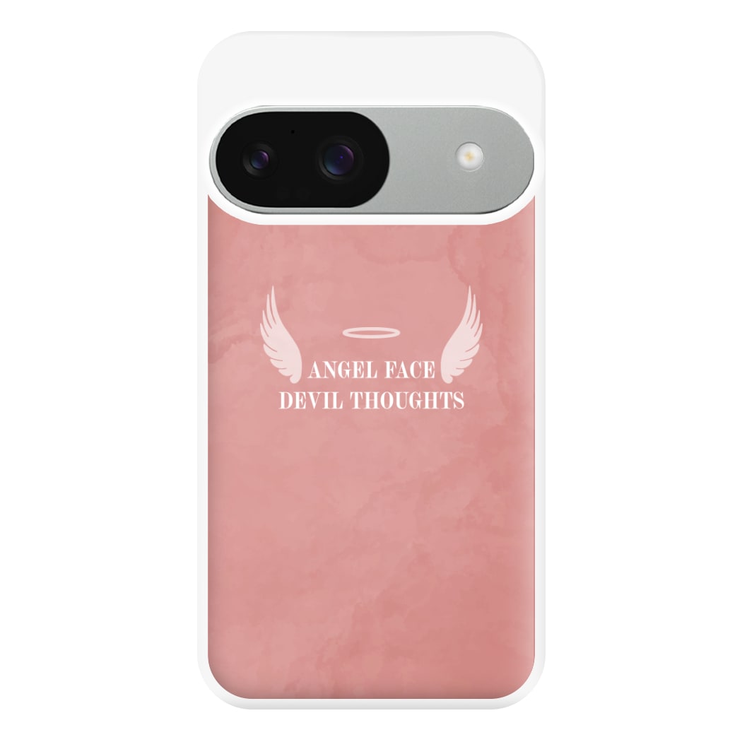 Angel Face Devil Thoughts Phone Case for Google Pixel 9 / 9 Pro