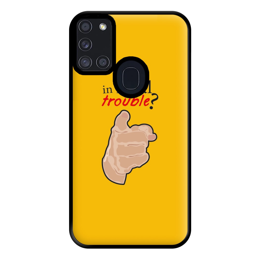 In Legal Trouble? - Better Call Saul Phone Case for Galaxy A21s