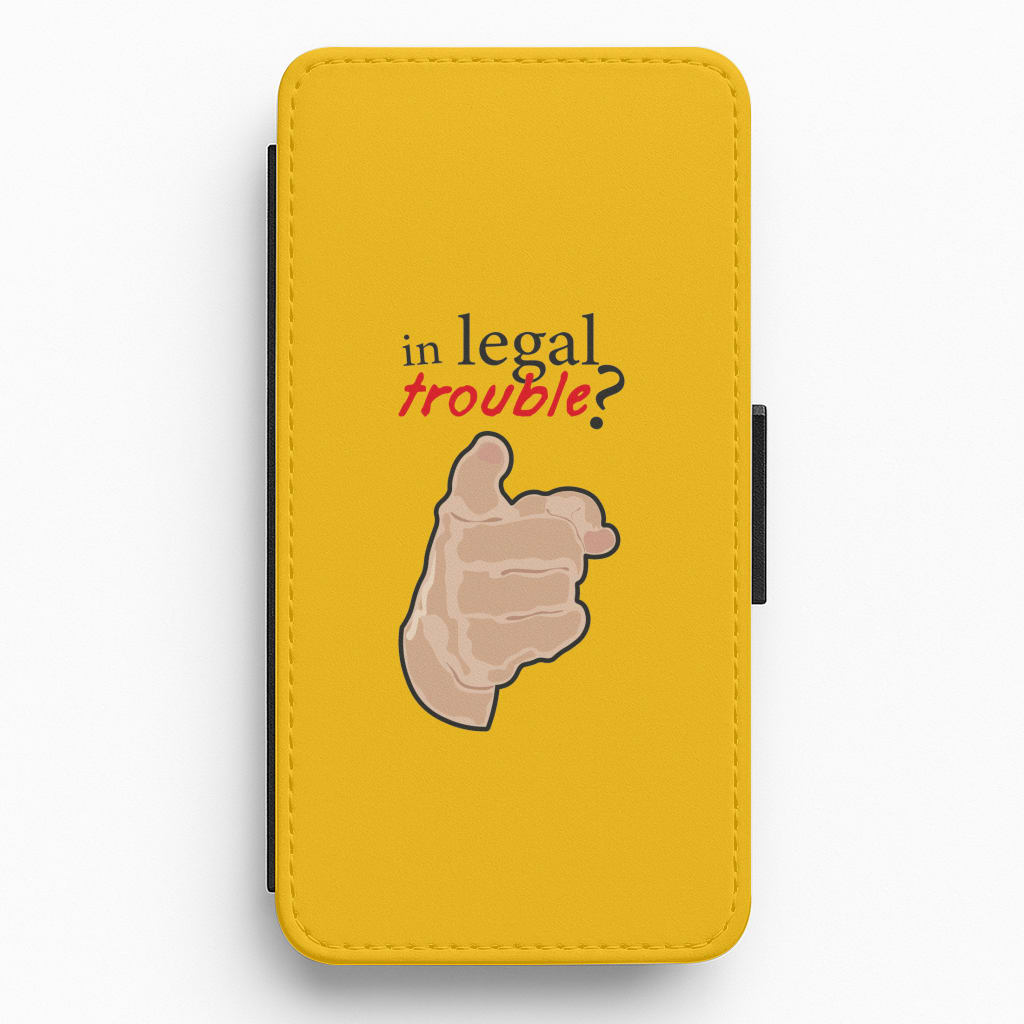 In Legal Trouble? - Better Call Saul Flip / Wallet Phone Case