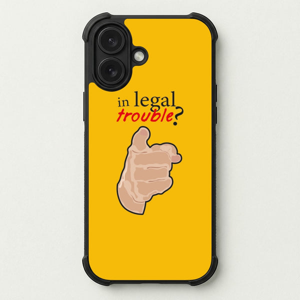 In Legal Trouble? - Better Call Saul Phone Case — Bumper case