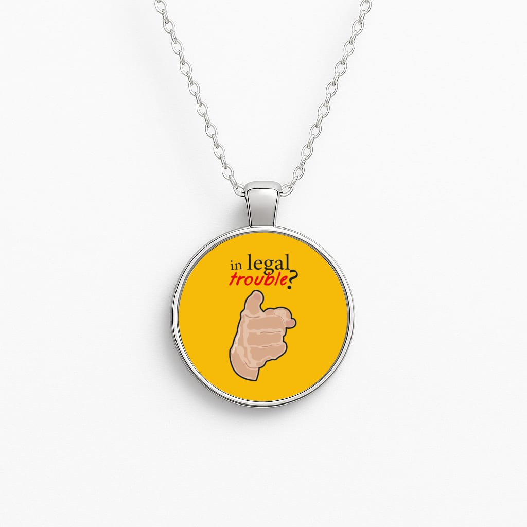 In Legal Trouble? - Better Call Saul Circle Necklace
