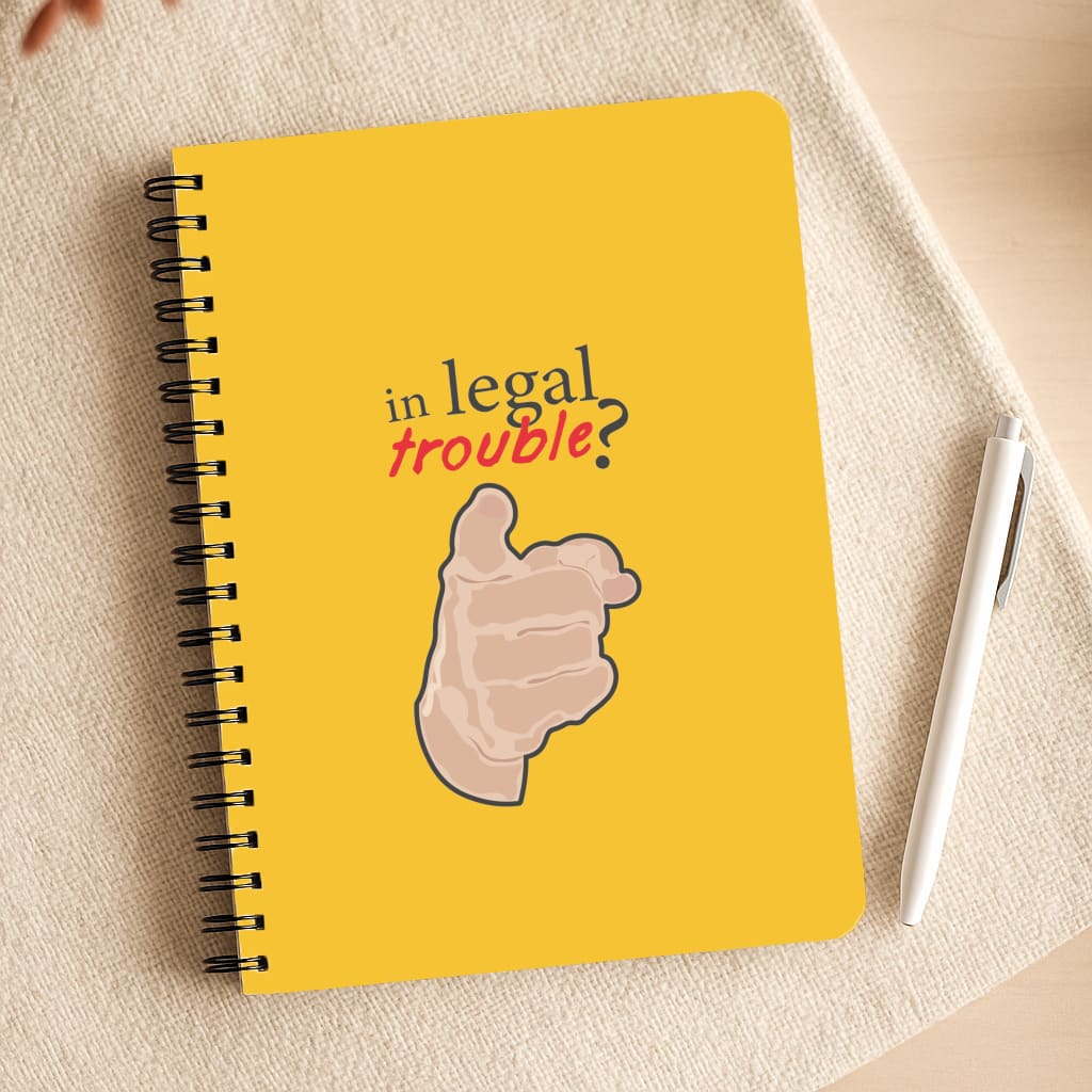 In Legal Trouble? - Better Call Saul Notepad