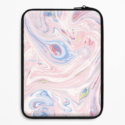 Pink Marble Swirl Universal Laptop Sleeve