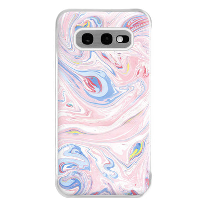 Pink Marble Swirl Phone Case for Galaxy S10e