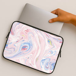 Pink Marble Swirl MacBook Case