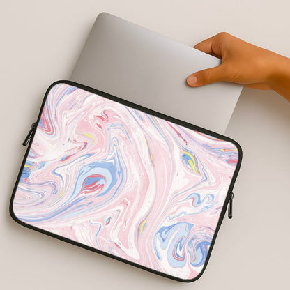 Pink Marble Swirl MacBook Case