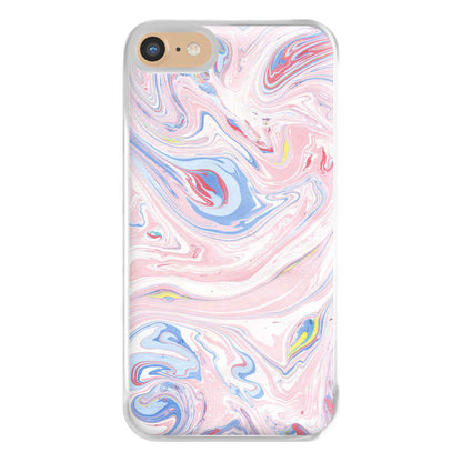 Pink Marble Swirl Phone Case for iPhone 6 / 7 / 8 / SE