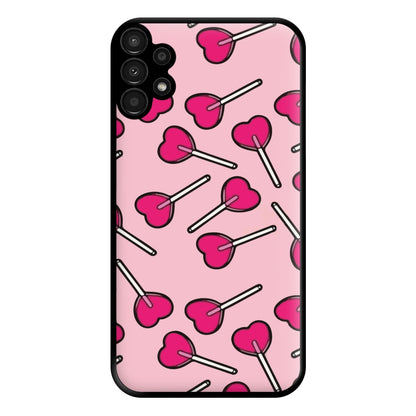 Cherry Heart Lollipops Phone Case for Galaxy A13