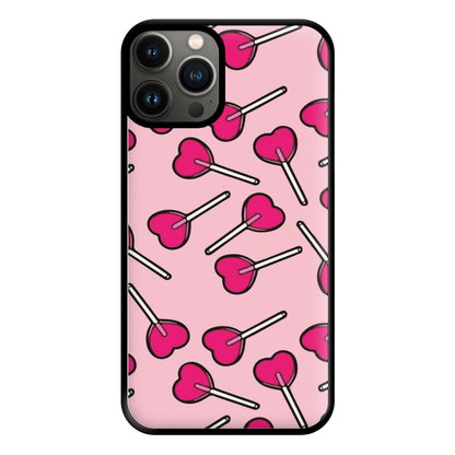 Cherry Heart Lollipops Phone Case for iPhone 11 Pro Max