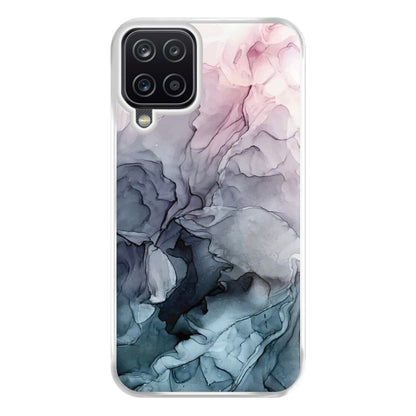 Grey Eclipse Phone Case for Galaxy A12