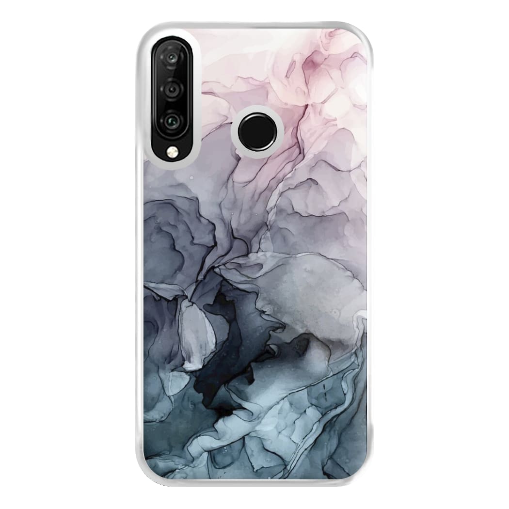 Grey Eclipse Phone Case for Huawei P30 Lite