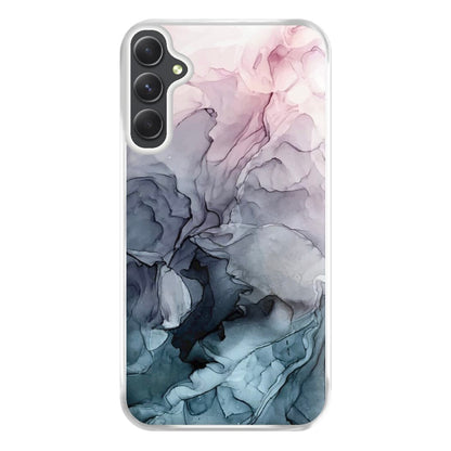 Grey Eclipse Phone Case for Galaxy A34