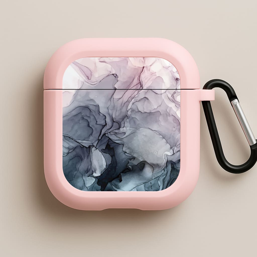 Grey Eclipse Pink AirPods Case