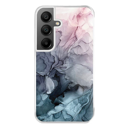 Grey Eclipse Phone Case for Galaxy A55