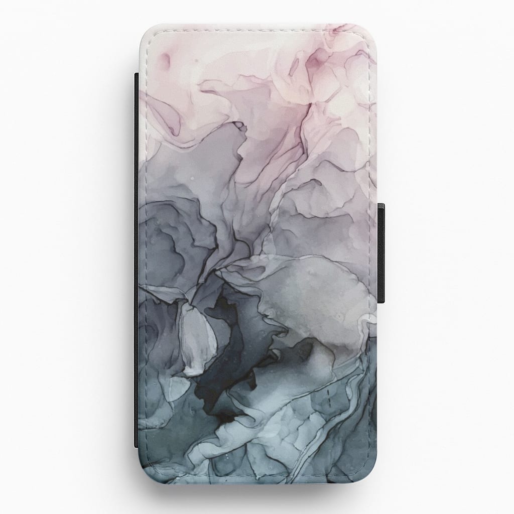 Grey Eclipse Flip / Wallet Phone Case