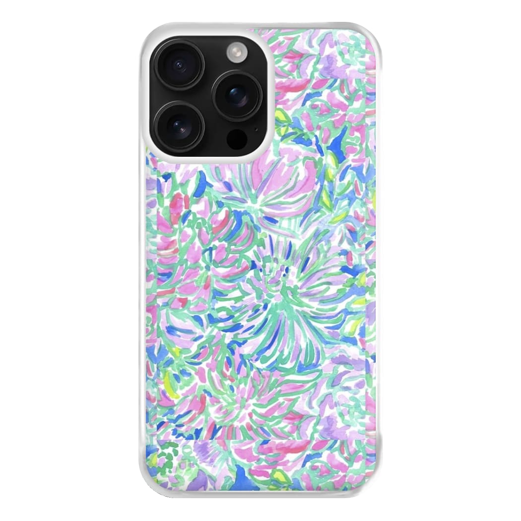 Colourful Floral Painting Phone Case