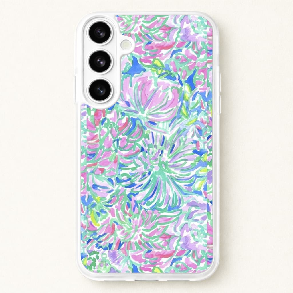 Colourful Floral Painting Phone Case for Galaxy S26