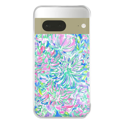 Colourful Floral Painting Phone Case for Google Pixel 7a