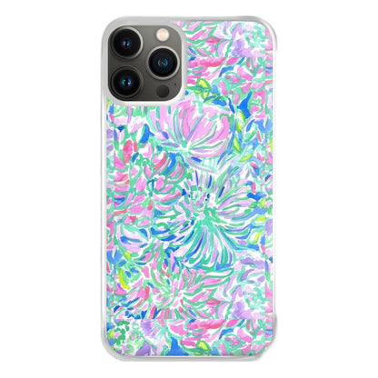 Colourful Floral Painting Phone Case for iPhone 13 Pro Max