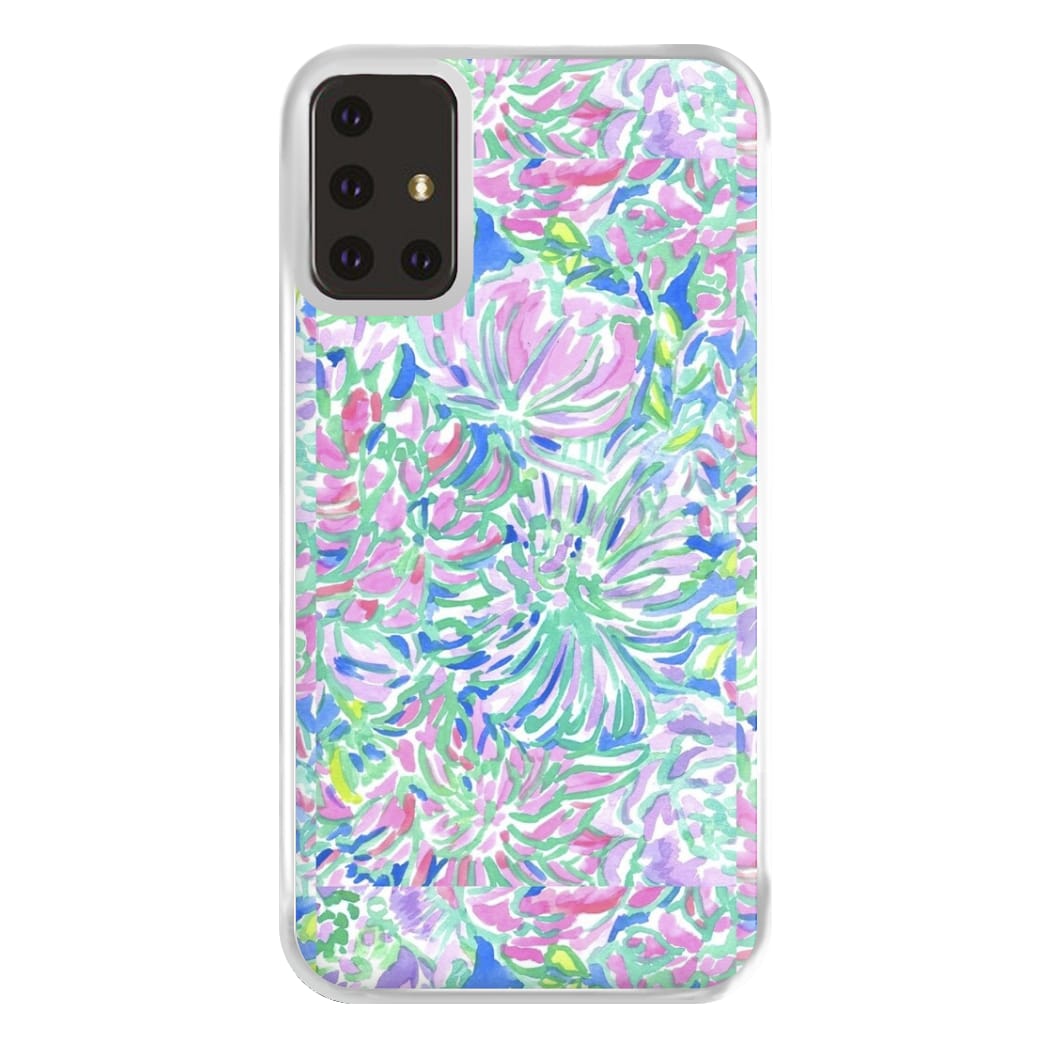 Colourful Floral Painting Phone Case for Galaxy A71