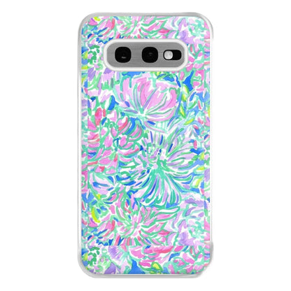 Colourful Floral Painting Phone Case for Galaxy S10e