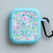 Colourful Floral Painting AirPods Case 3