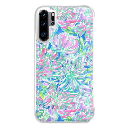 Colourful Floral Painting Phone Case for Huawei P30 Pro