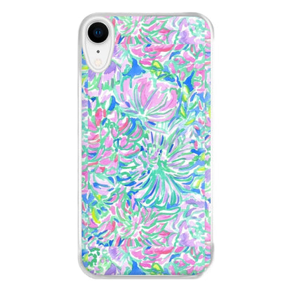 Colourful Floral Painting Phone Case for iPhone XR