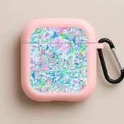 Colourful Floral Painting AirPods Case 4