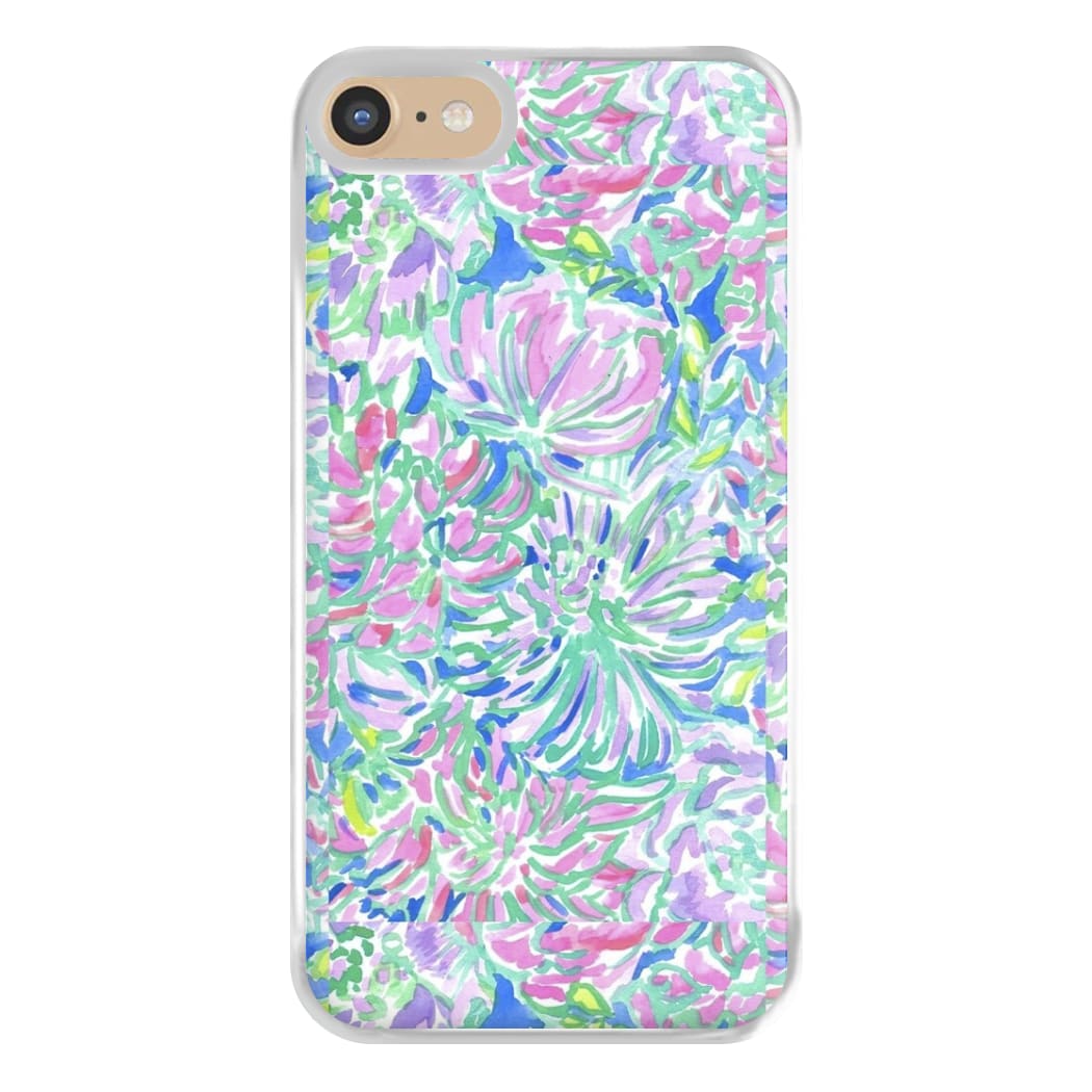 Colourful Floral Painting Phone Case for iPhone 6 / 7 / 8 / SE