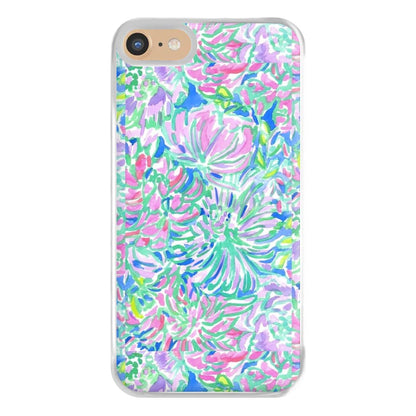 Colourful Floral Painting Phone Case for iPhone 6 / 7 / 8 / SE