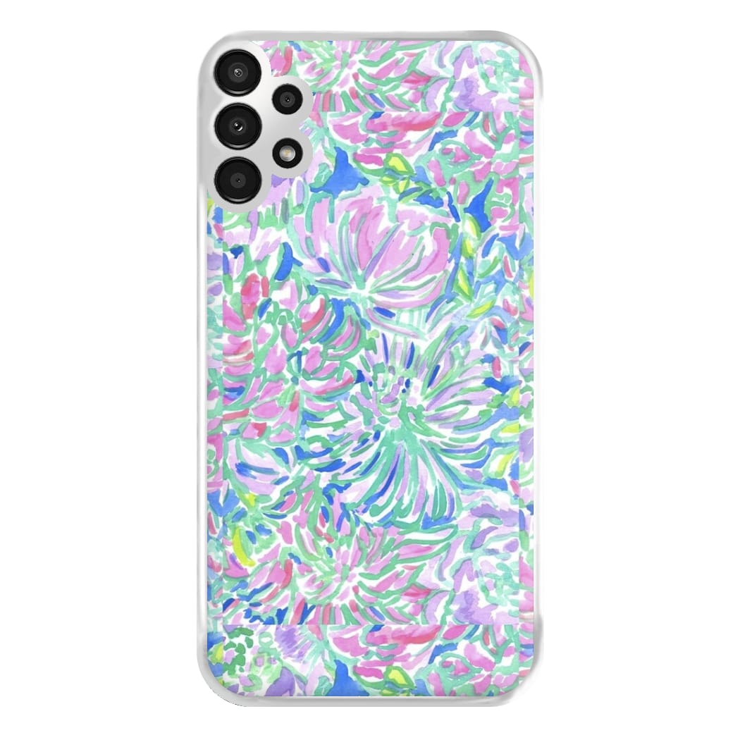 Colourful Floral Painting Phone Case for Galaxy A13