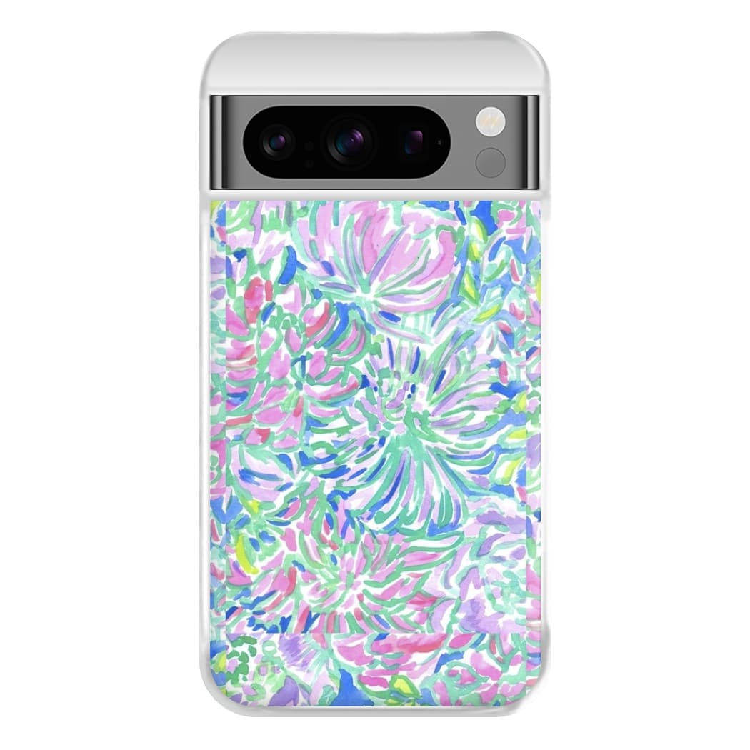 Colourful Floral Painting Phone Case for Google Pixel 8 Pro