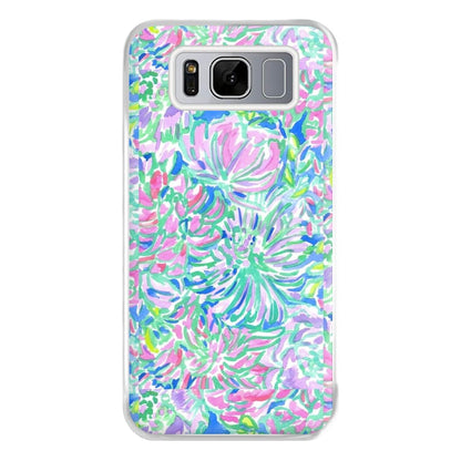 Colourful Floral Painting Phone Case for Galaxy S8 Plus